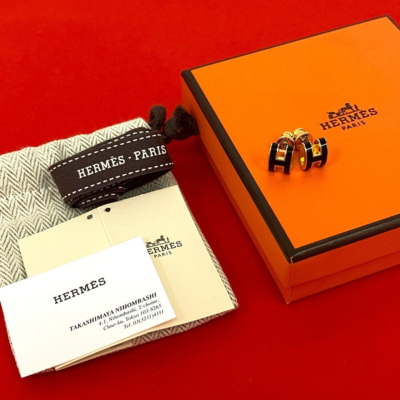Hermes Hermes Hermès Mini Pop H Earrings Accessory Metal Earrings DUTY FREE for USA Size ONE SIZE - 1 Thumbnail