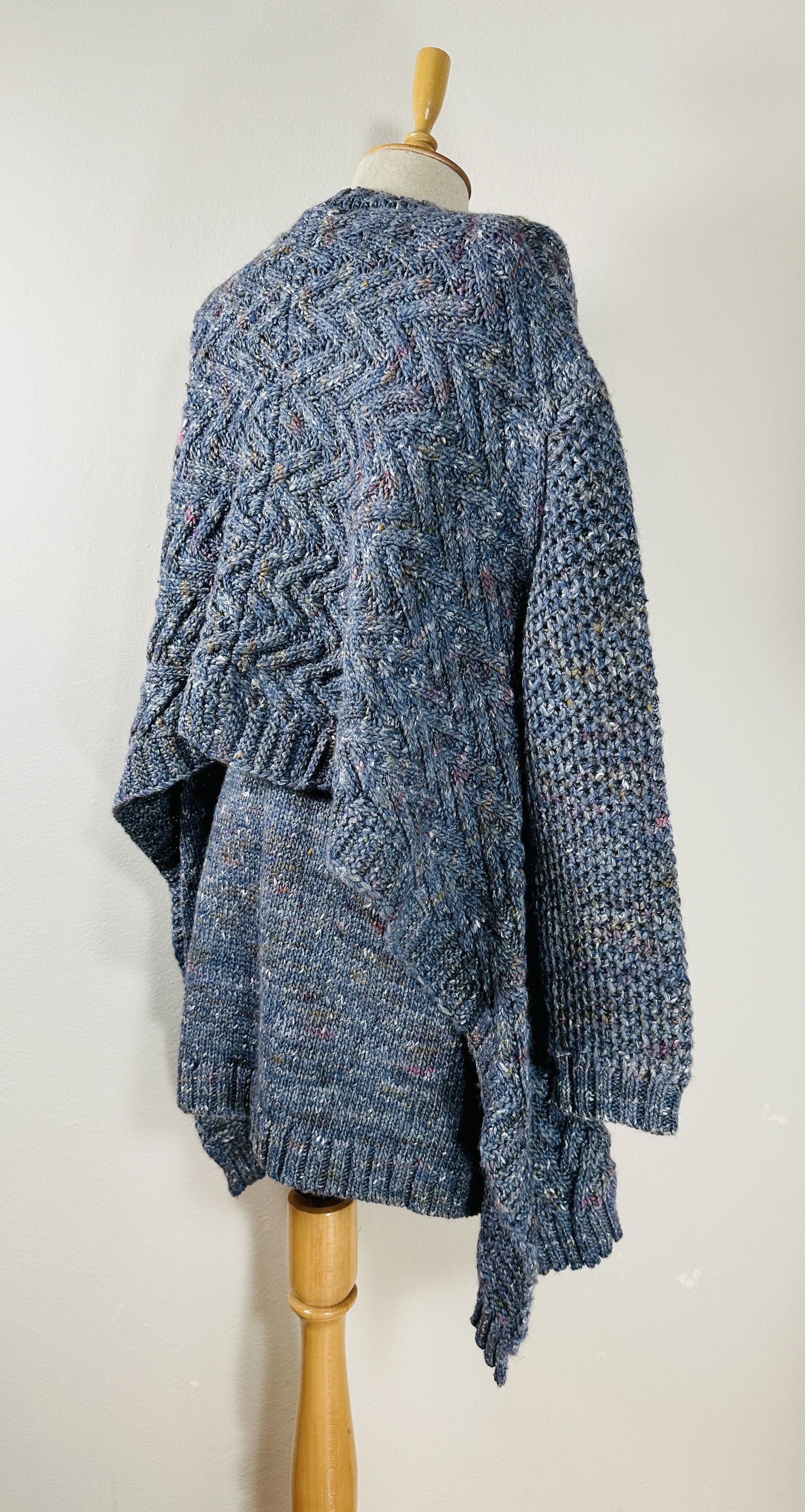 Henrik Vibskov Poncho Oversize Sweater Size ONE SIZE - 3 Thumbnail