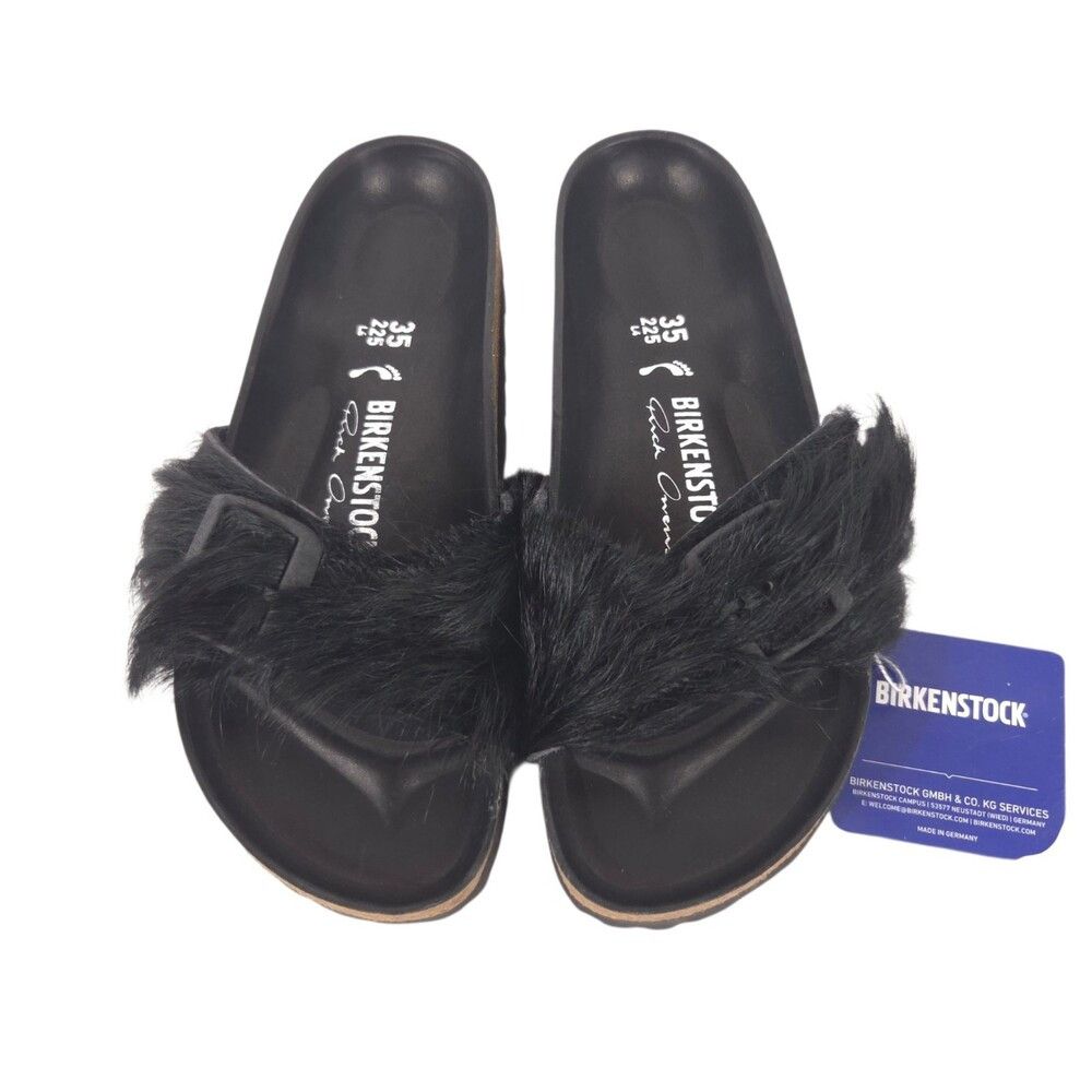 Birkenstock × Rick Owens Birkenstock x Rick Owens Arizona Calf Hair Sandals US 4 35 Size US 4 / IT 34 - 2 Thumbnail