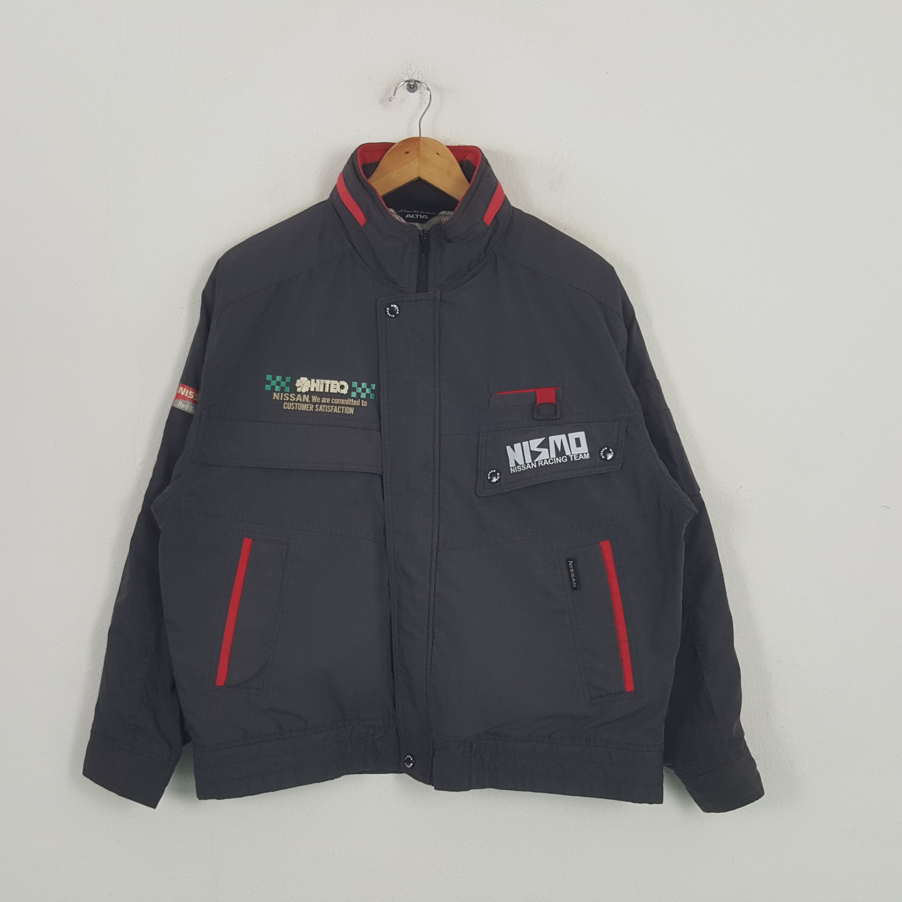 Japanese Brand × Vintage Vintage Nismo Nissan Japanese Racing Team Jacket Size US L / EU 52-54 / 3 - 3 Thumbnail
