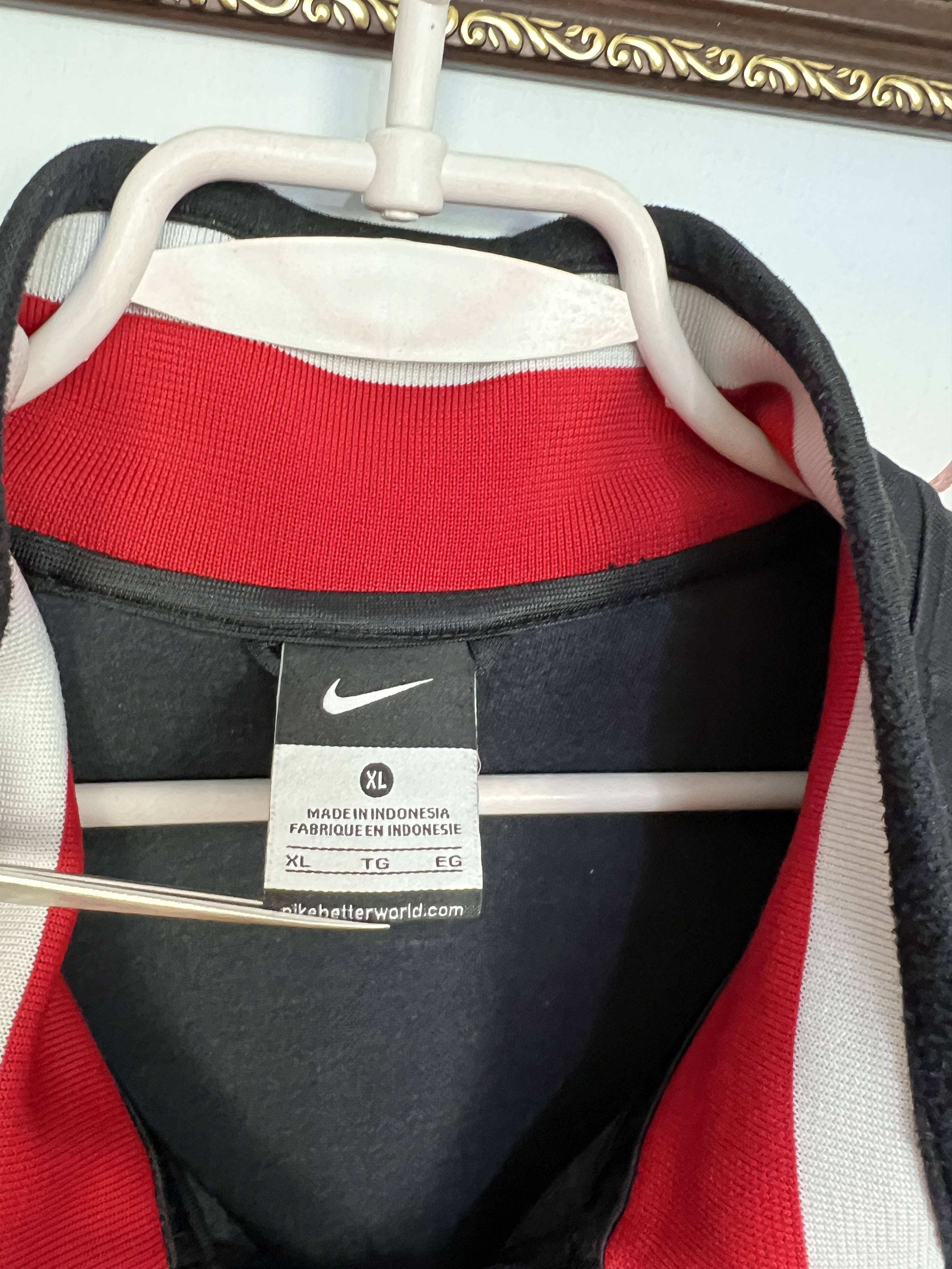 Nike Vintage Manchester United Football Jacket Soccer Track Top Size US XL / EU 56 / 4 - 6 Thumbnail