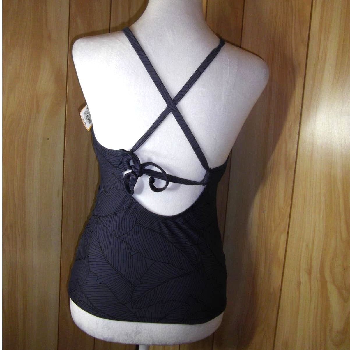 Other NWT Kona Sol Halter Neckline Geometric Tankini Top S Size ONE SIZE - 2 Thumbnail