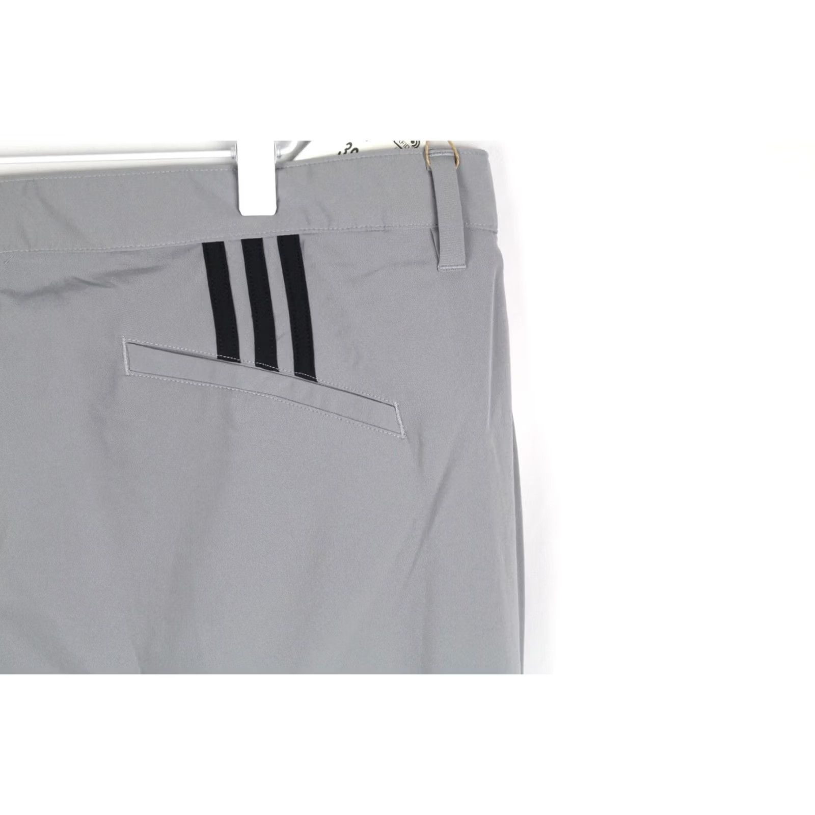 Adidas Adidas Adi Golf Pants Tapered 3 Stripe Lightweight 38 x 32 Grey GU2673 Mens Pants KD Size US 38 / EU 54 - 3 Thumbnail