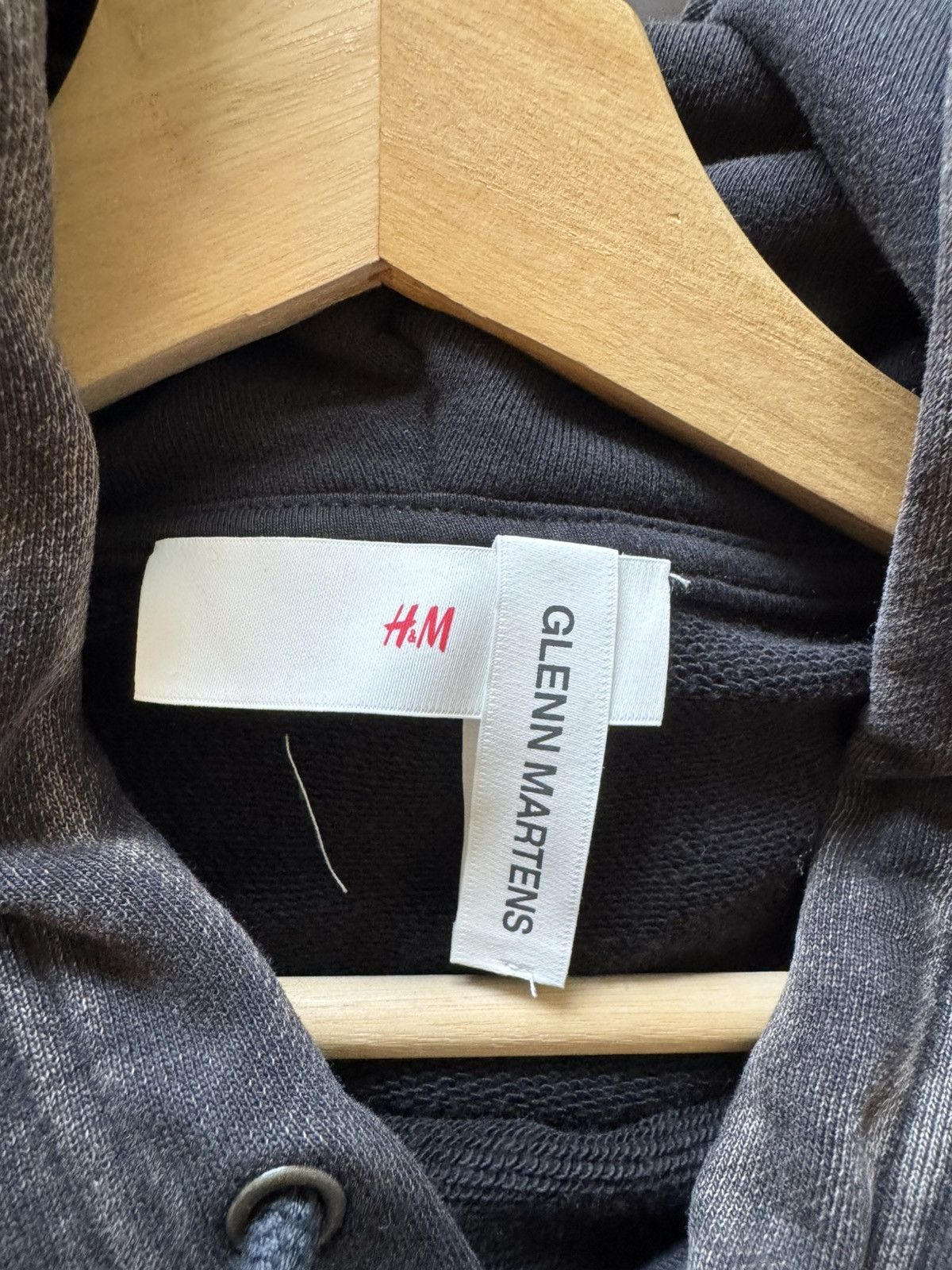 Y/Project Glenn Martens H&M Hoodie Black Size US XXL / EU 58 / 5 - 3 Thumbnail
