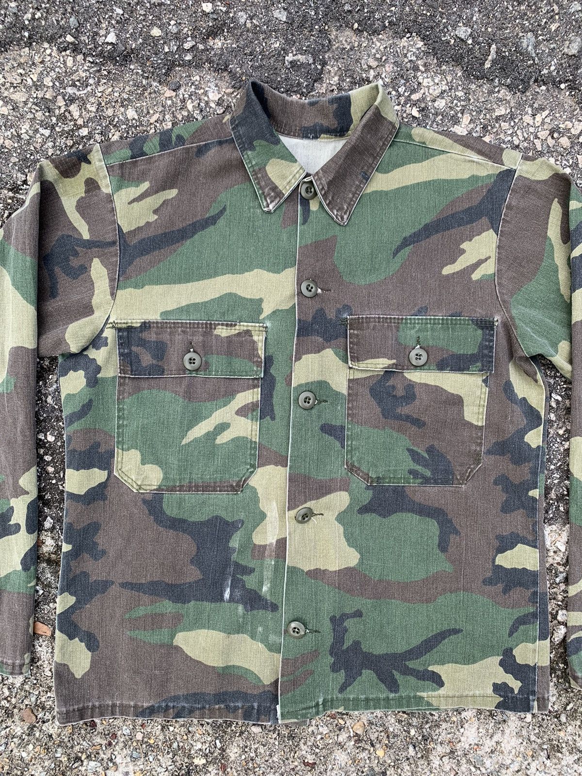 Vintage VINTAGE ARMY JACKET Size US S / EU 44-46 / 1 - 4 Thumbnail