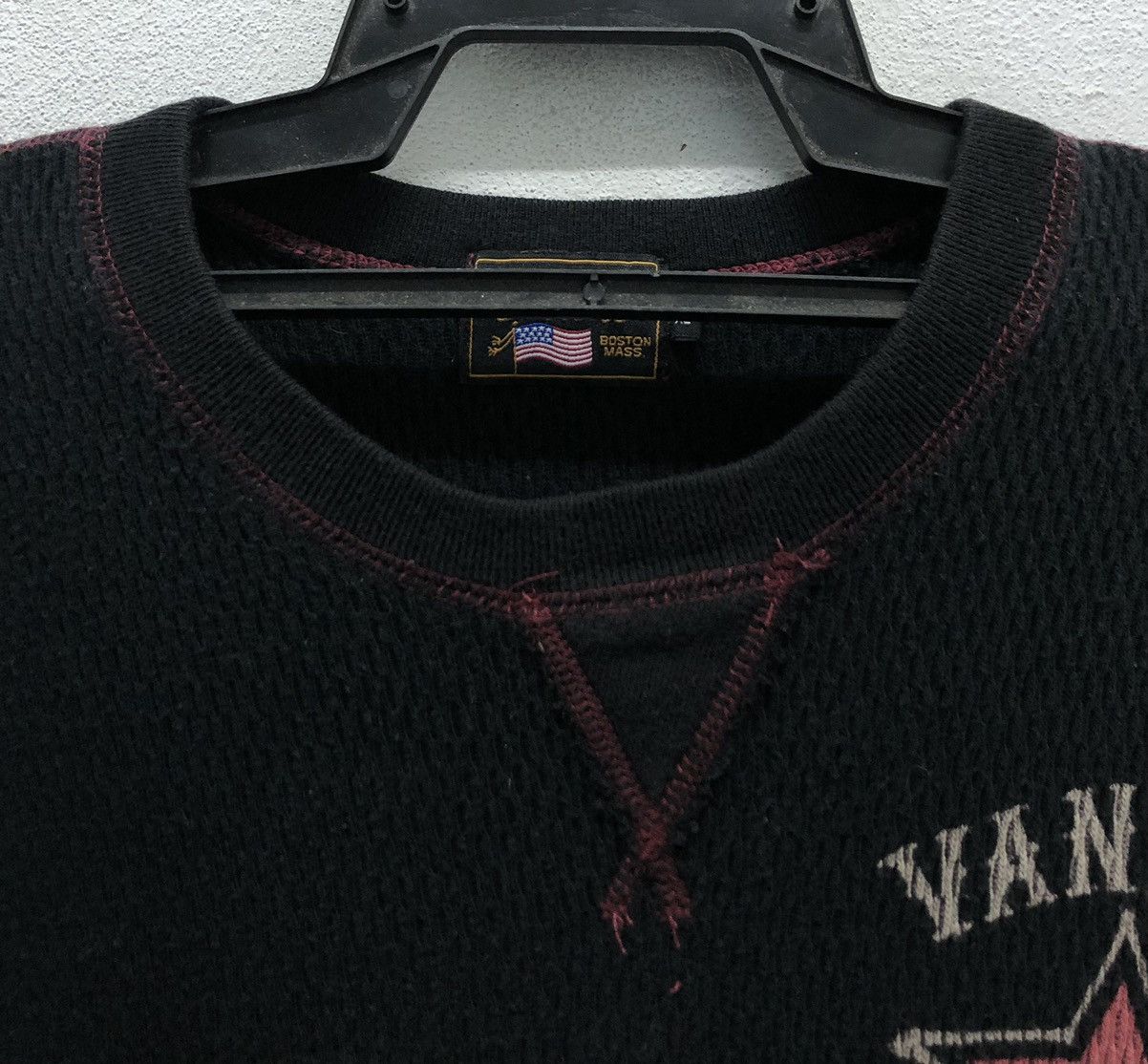Vintage Vintage Vanson Motorcycles Speed-King Long Sleeve Knitwear Size US XL / EU 56 / 4 - 6 Thumbnail