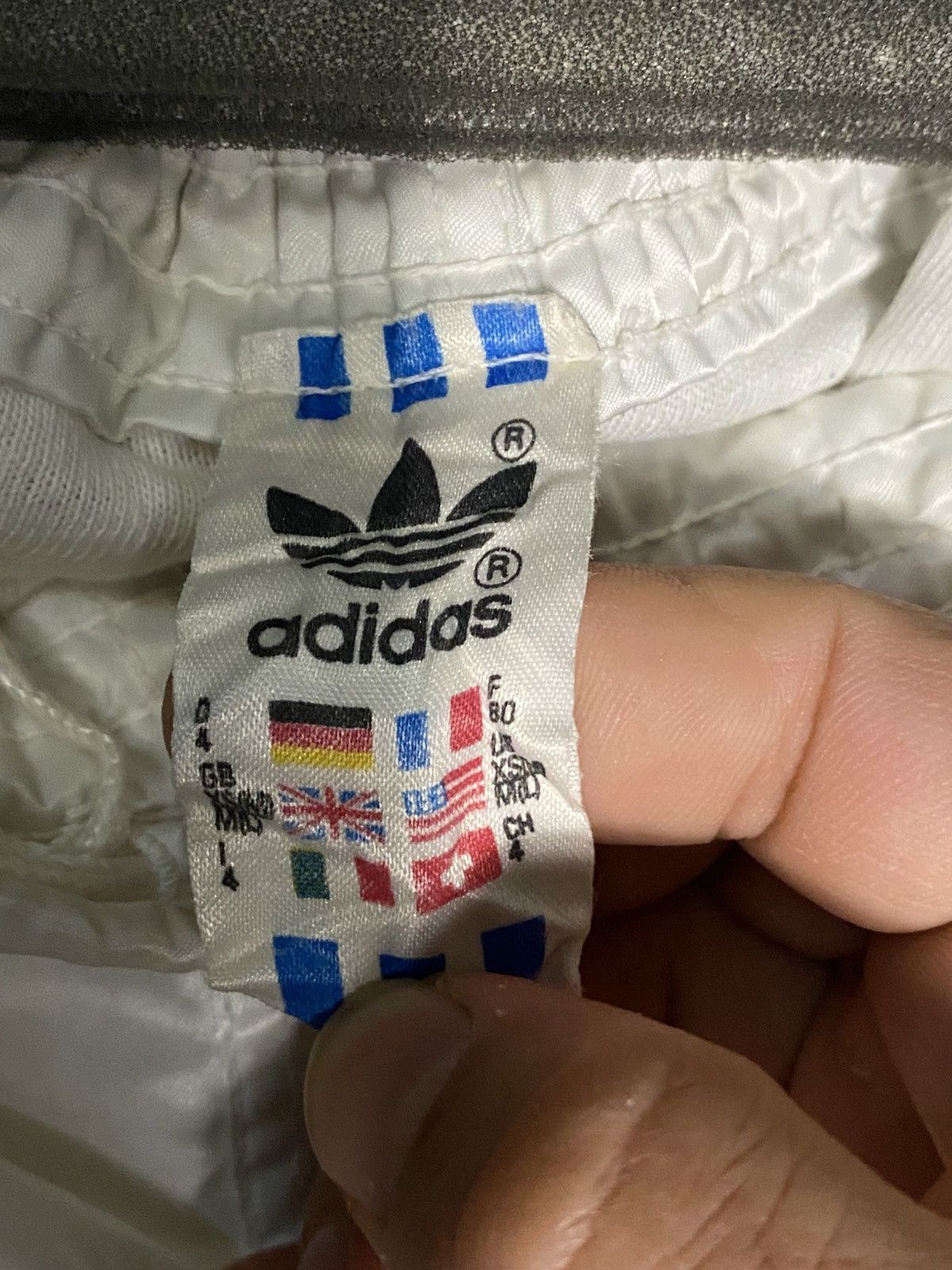 Adidas × Vintage Vintage Adidas Nylon Shorts 80S West Germany Shorts Size US 32 / EU 48 - 5 Thumbnail