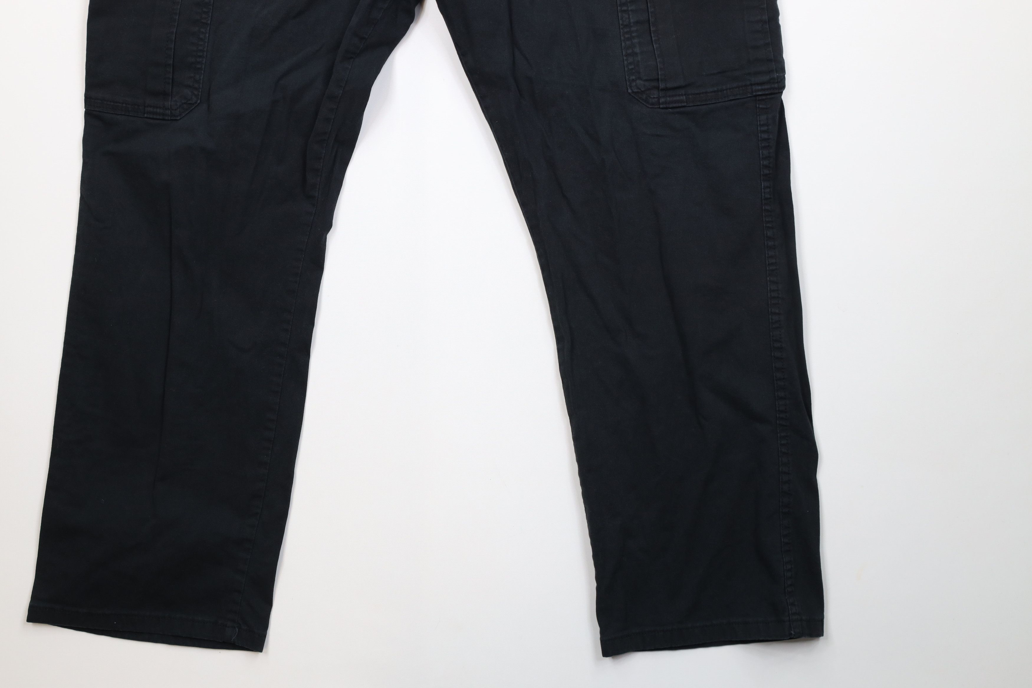 Wrangler Vintage Y2K Wrangler Relaxed Wide Leg Cargo Pants Black Size US 40 / EU 56 - 4 Thumbnail