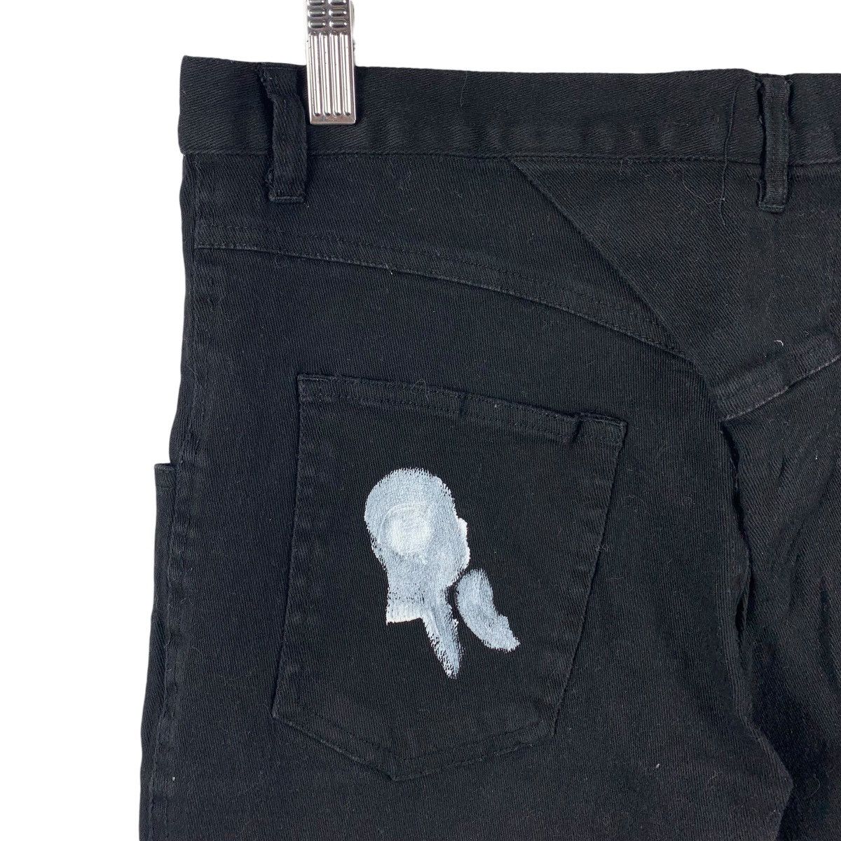 Japanese Brand NOVEMBER RAIN by Kingly mask distressed painted jeans Size US 32 / EU 48 - 17 Thumbnail