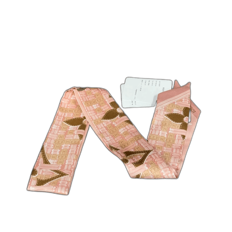 Louis Vuitton louis vuitton pink silk scarf-2507 Size ONE SIZE - 1 Thumbnail
