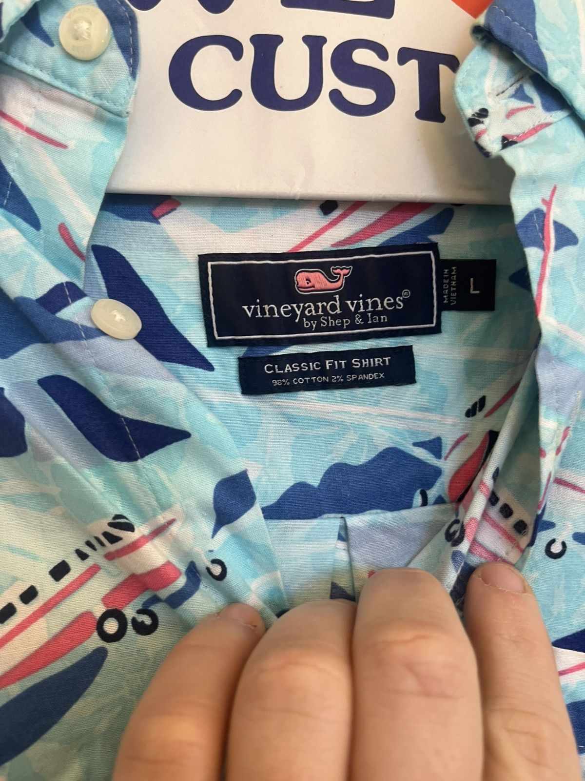 Vineyard Vines Vineyard Vines Men’s Plane Shirt Size Medium Size US M / EU 48-50 / 2 - 6 Thumbnail