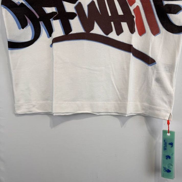 Off-White o1rshd1 Q:2 / GM Slim Short Sleeve Tee Shirt in White Size US L / EU 52-54 / 3 - 5 Thumbnail