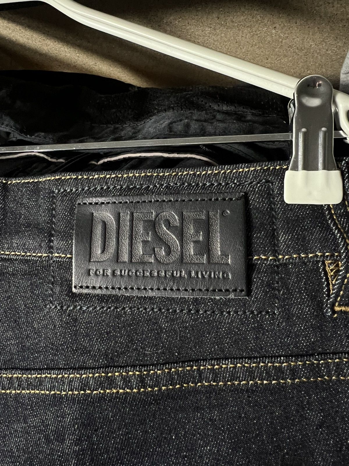 Diesel Diesel Raw Tapered Fit Jeans 🇮🇹 Premium Dark Wash Denim Size US 32 / EU 48 - 17 Thumbnail