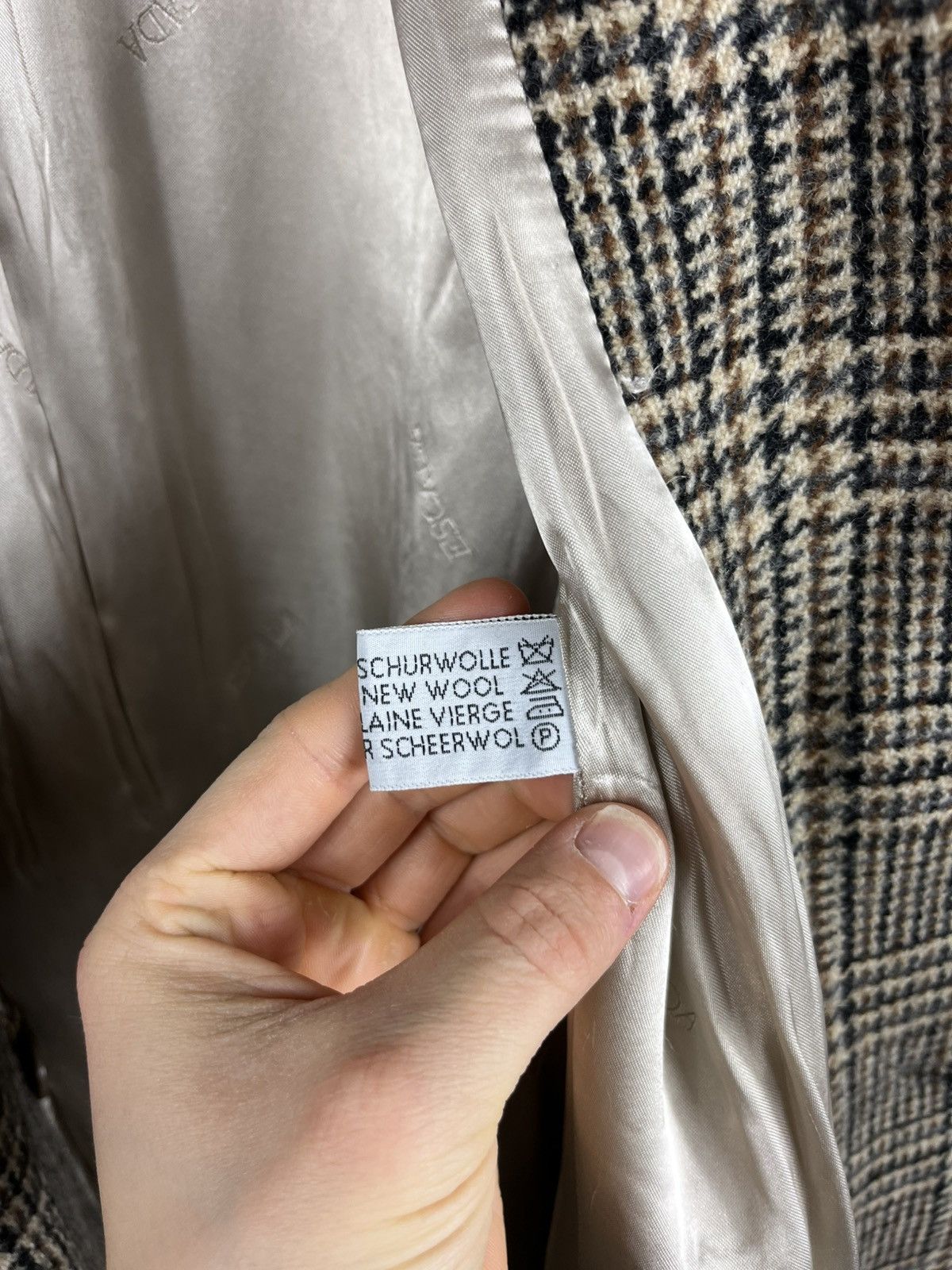 Designer × Escada × Vintage Vintage Escada by Margaretha Ley wool coat double-breasted Size ONE SIZE - 17 Thumbnail