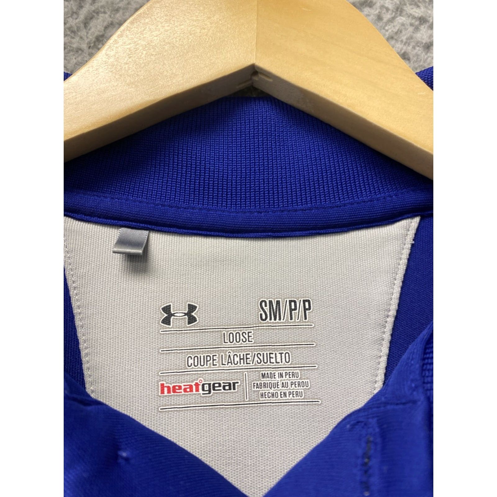 Under Armour Under Armour Polo Shirt Mens Size S Small Blue HeatGear Golf /110-58 Size US S / EU 44-46 / 1 - 3 Thumbnail