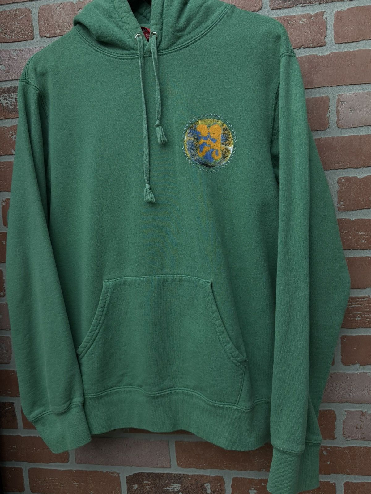 Supreme Size M - Supreme Embryo Hooded Sweatshirt Pine Green Size US M / EU 48-50 / 2 - 3 Thumbnail