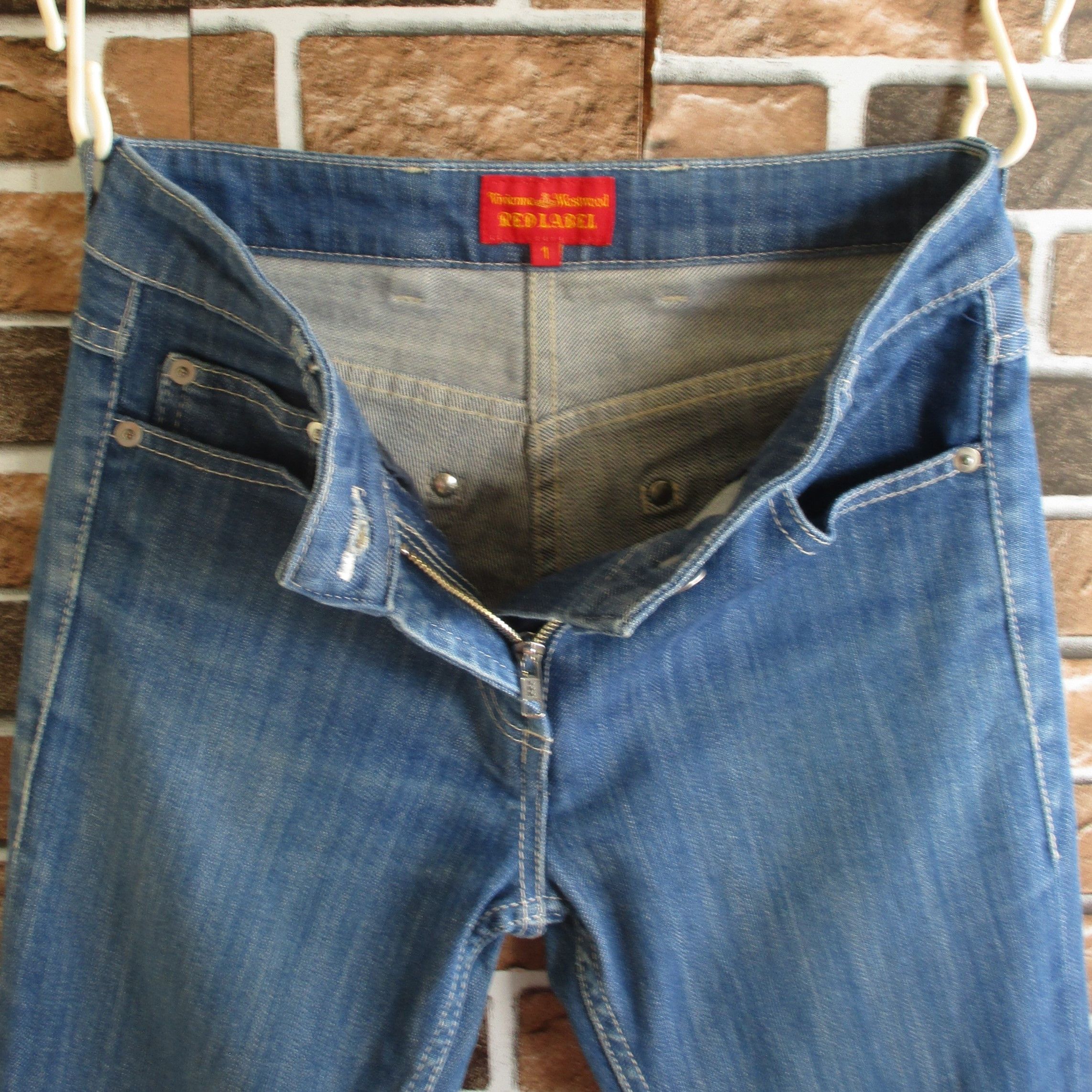 Vivienne Westwood Low Waist Stretch Skinny Jeans Size 1 Size 27" / US 4 / IT 40 - 4 Thumbnail