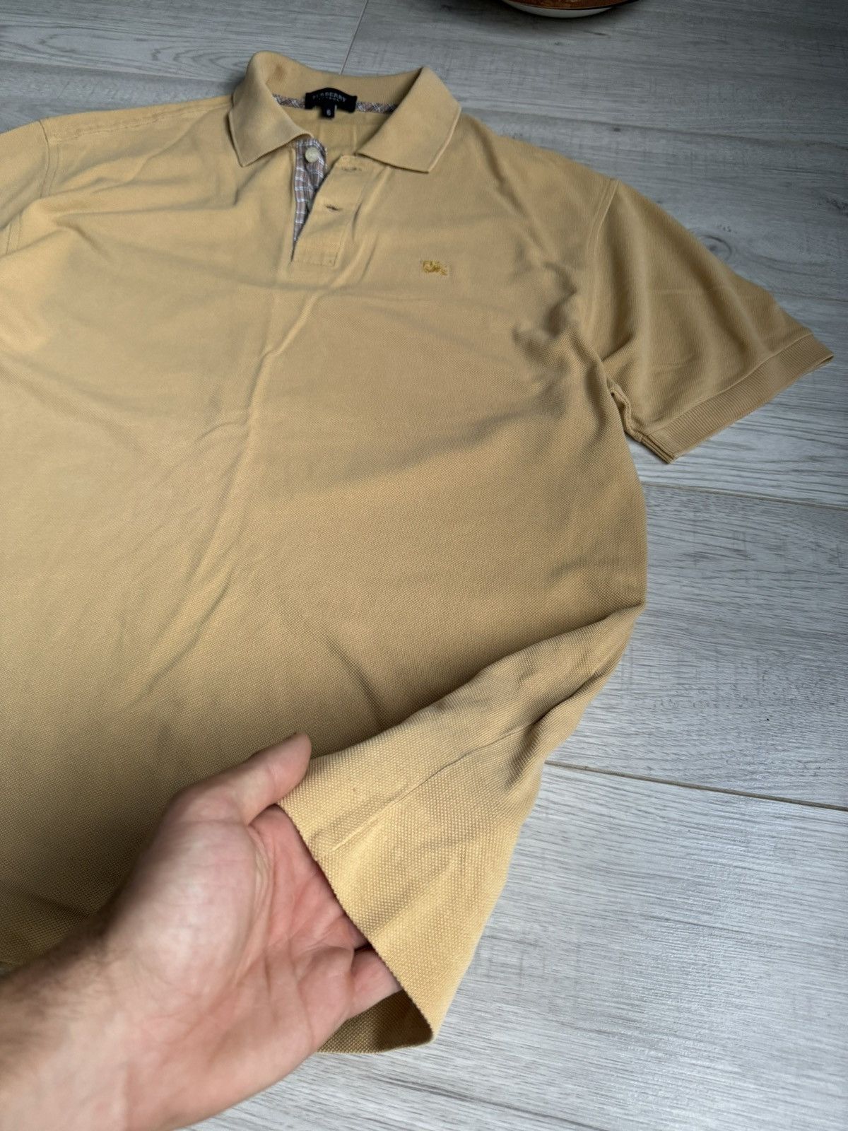 Burberry × Vintage Polo Burberry Navy Check shirt Size US XL / EU 56 / 4 - 3 Thumbnail