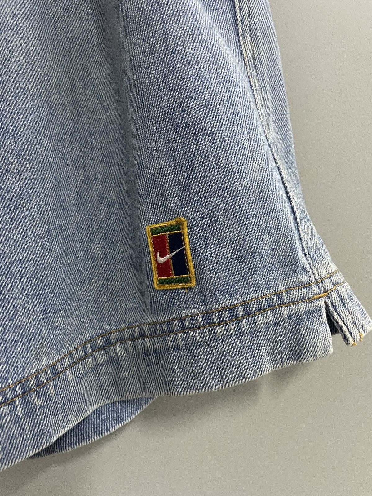 Nike Vintage NIKE Court Short Pants Denim Size US 31 - 2 Thumbnail