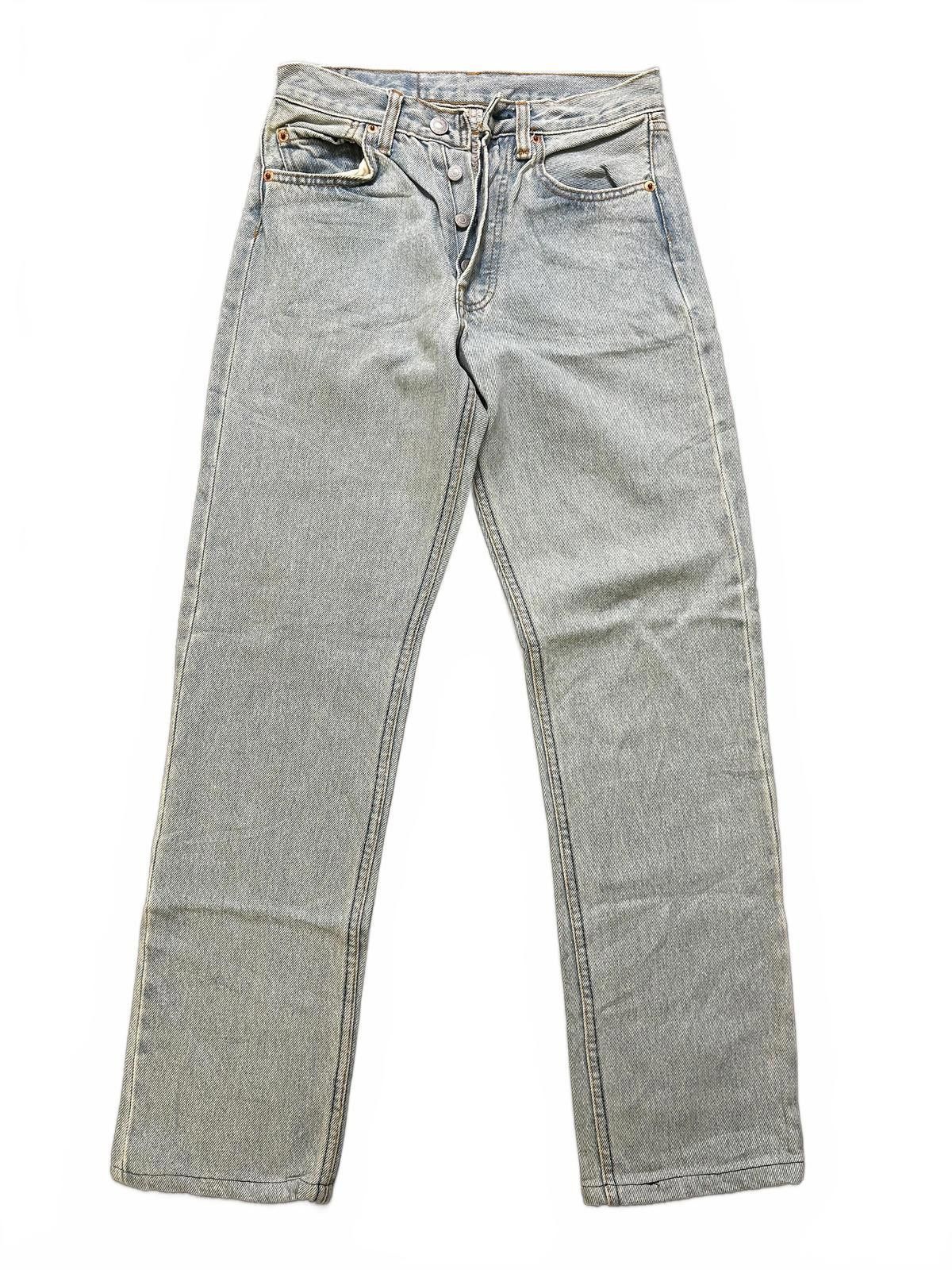 Levi's Levi's 501 Vintage Denim Jeans - Light Wash Size US 27 - 3 Thumbnail