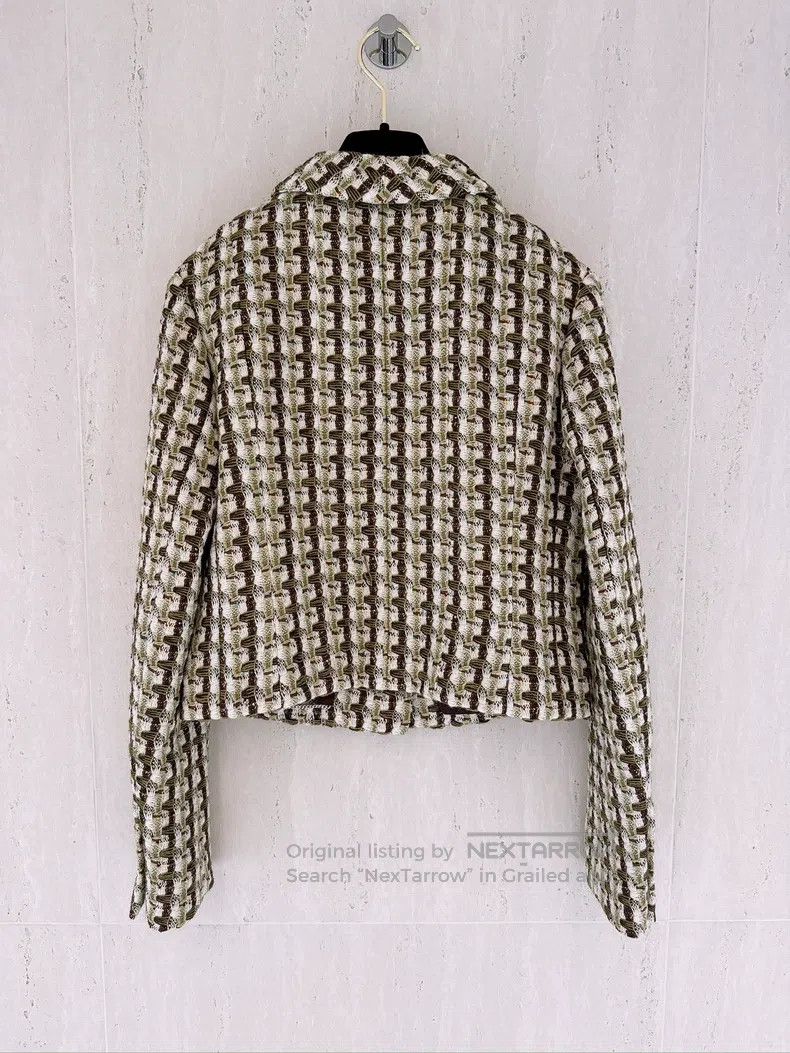 Chanel Chanel 23A Dakar Series Colourful Tweed Coat Size XXS / US 00 / IT 34 - 2 Thumbnail