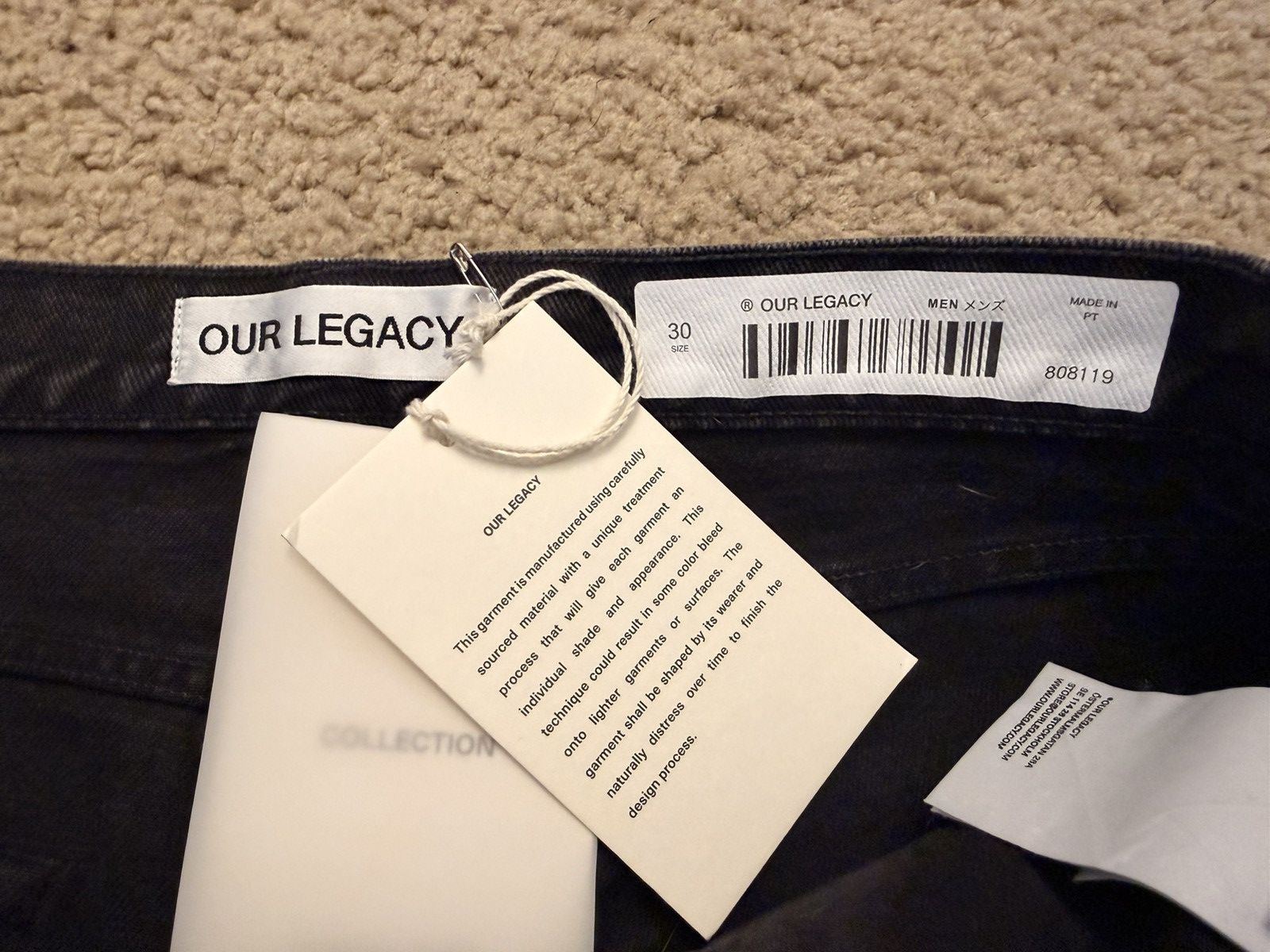 Our Legacy Vast Cut Size US 30 / EU 46 - 7 Thumbnail