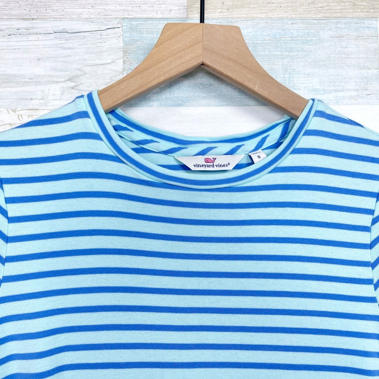 Vineyard Vines Vineyard Vines Striped Pima Cotton Tee Blue Womens Small Size S / US 4 / IT 40 - 2 Thumbnail