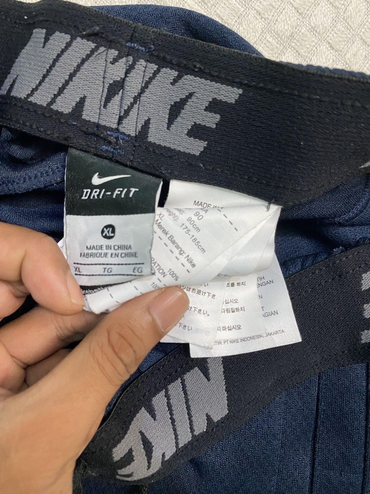 Carhartt Wip × Nike 💥 VINTAGE NIKE SUPER BAGGY 90S WIDE LEG TRACK PANTS Y2K Size US 30 / EU 46 - 13 Thumbnail