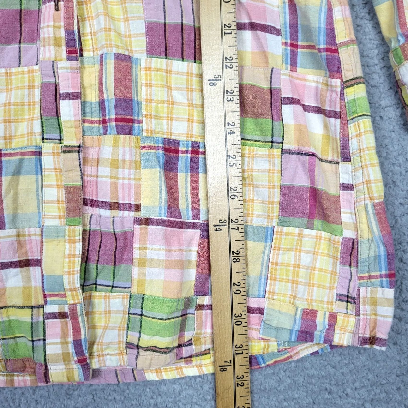 Market H.R. MARKET Shirt Women's Multi color Patch work Check Regular Size 1 Size XS / US 0-2 / IT 36-38 - 4 Thumbnail