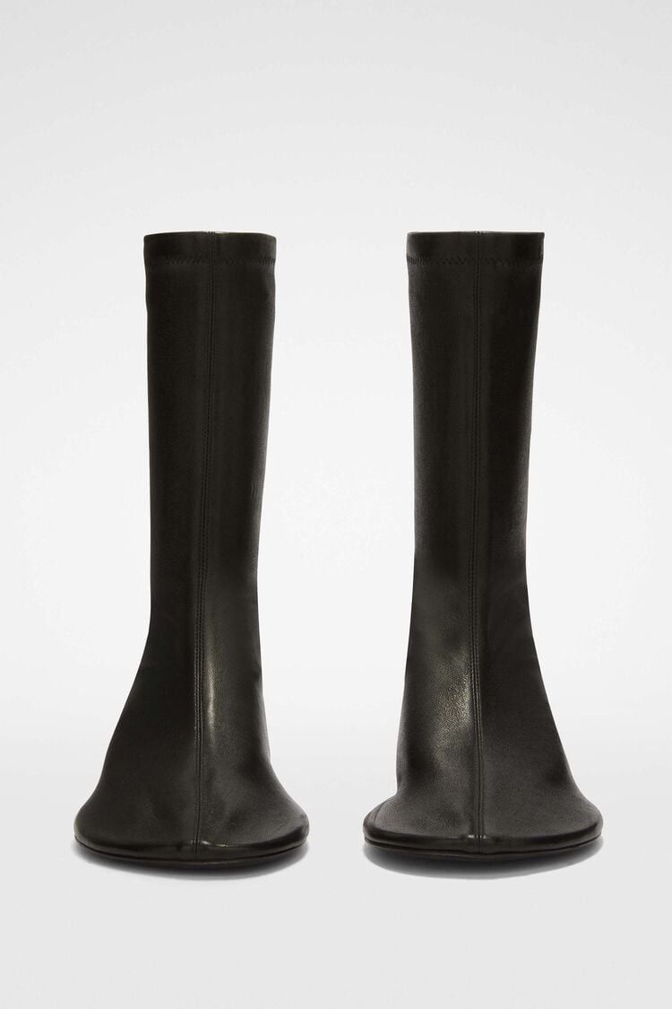 Jil Sander o1w1db10825 Ankle Boots in Black Size US 9 / IT 39 - 2 Thumbnail