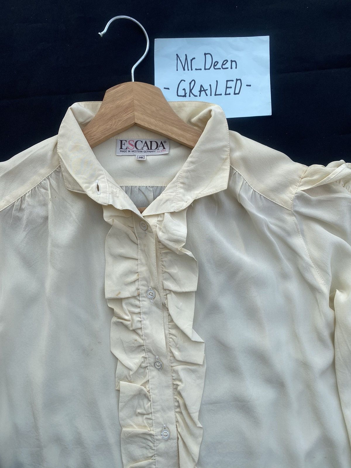 Escada Rare Vintage ESCADA Blouse Size S / US 4 / IT 40 - 6 Thumbnail