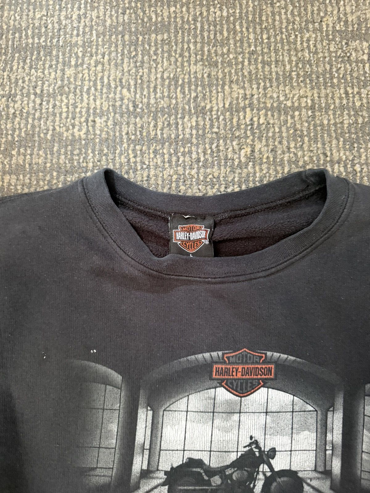 Harley Davidson Harley Davidson Vintage Crewneck Size US L / EU 52-54 / 3 - 3 Thumbnail