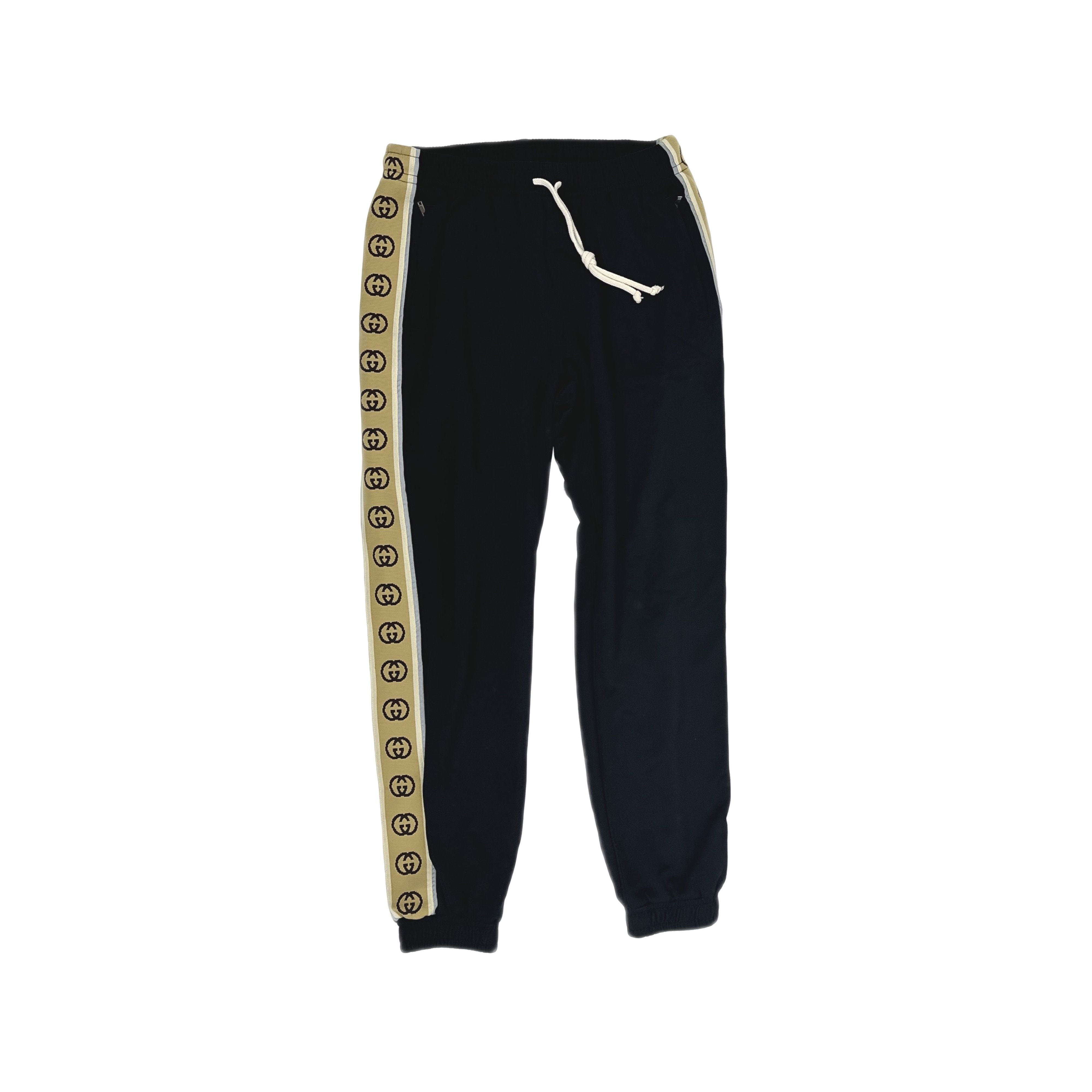Gucci Gucci Airtex Rope Taped GG Logo Track Pants - Black | Grailed
