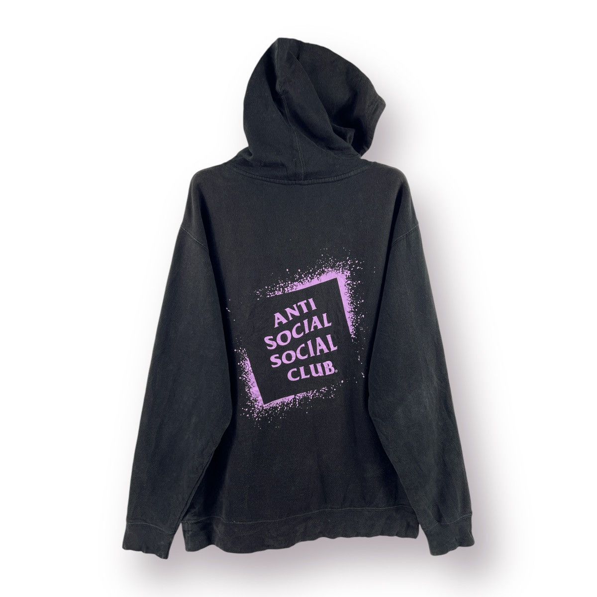 Anti Social Social Club 🔥 Streetwear ASSC fade Splatter Paint Logo Hoodie Sweat - M Size US M / EU 48-50 / 2 - 1 Thumbnail