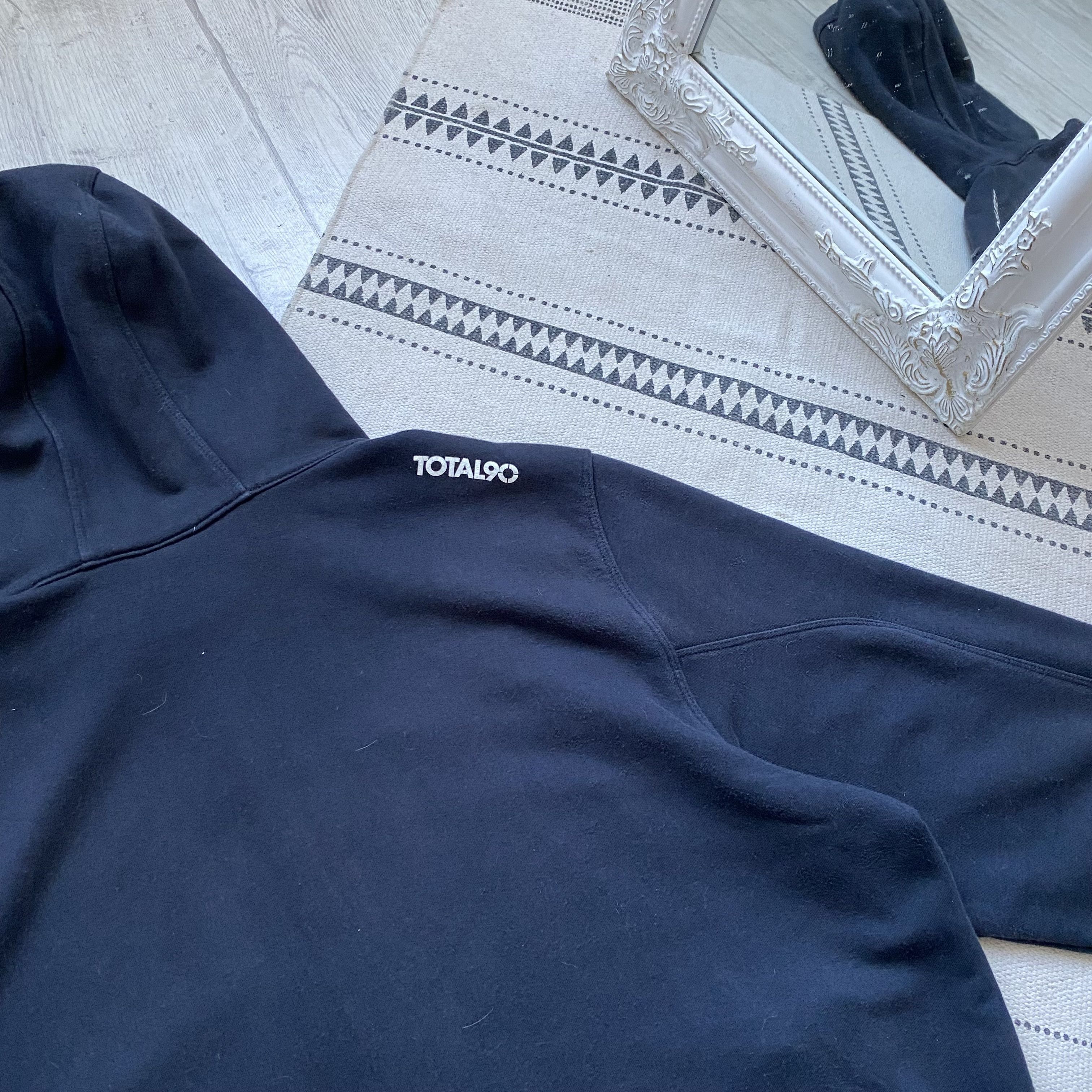 Nike 💣 Drill Nike T90 Zip up Hoodie Vintage Shox Tn Size US XL / EU 56 / 4 - 8 Thumbnail