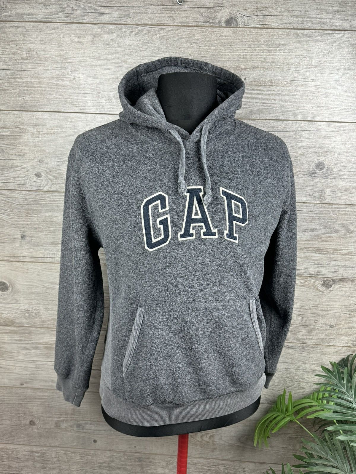 Gap Hoodie Fleece Gap Y2K Size Xs-S Size US XS / EU 42 / 0 - 2 Thumbnail