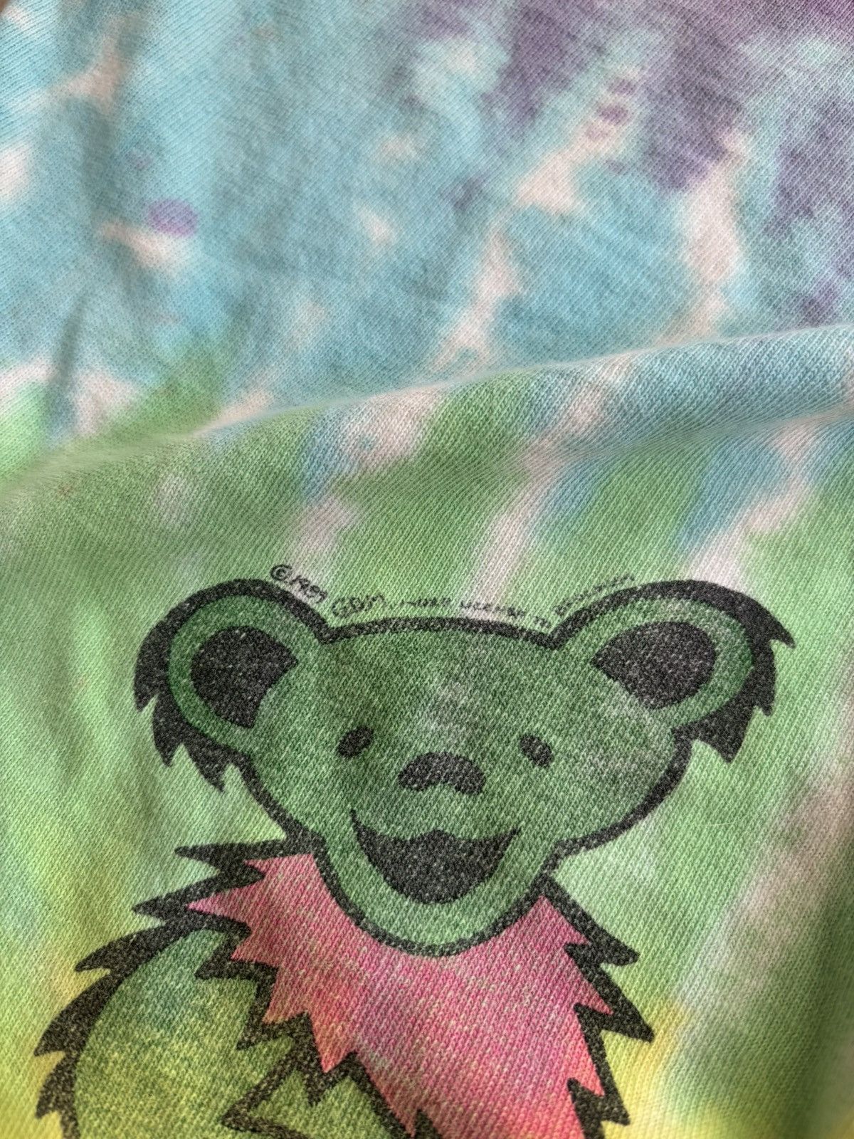 Vintage Vintage 90s Liquid Blue Grateful dead Shirt Size US XL / EU 56 / 4 - 4 Thumbnail