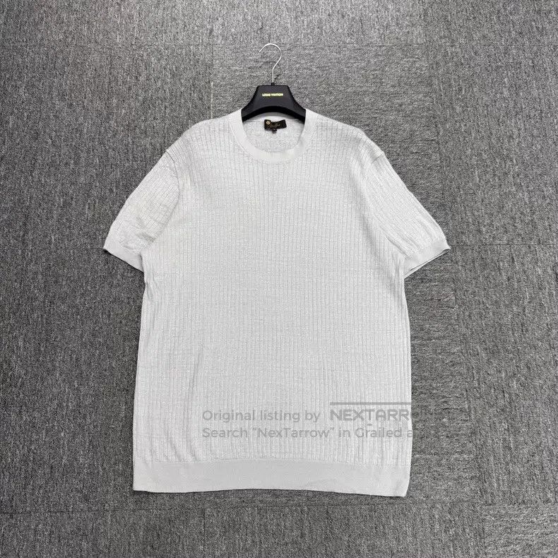 Loro Piana Loro Piana Linen and Cashmere Blend Short Sleeve Size US XL / EU 56 / 4 - 1 Thumbnail