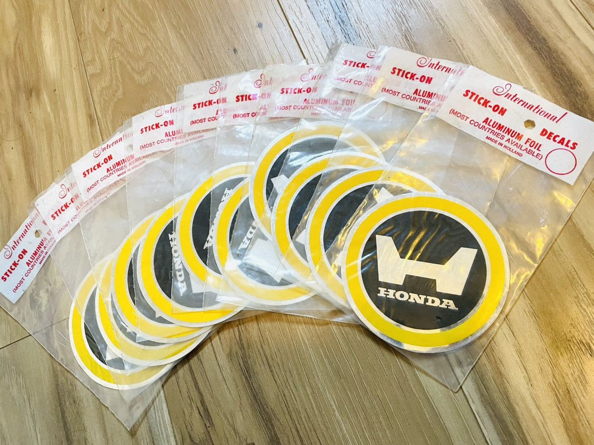 Honda × Vintage Vintage 80’s Honda stickers Size ONE SIZE - 5 Thumbnail