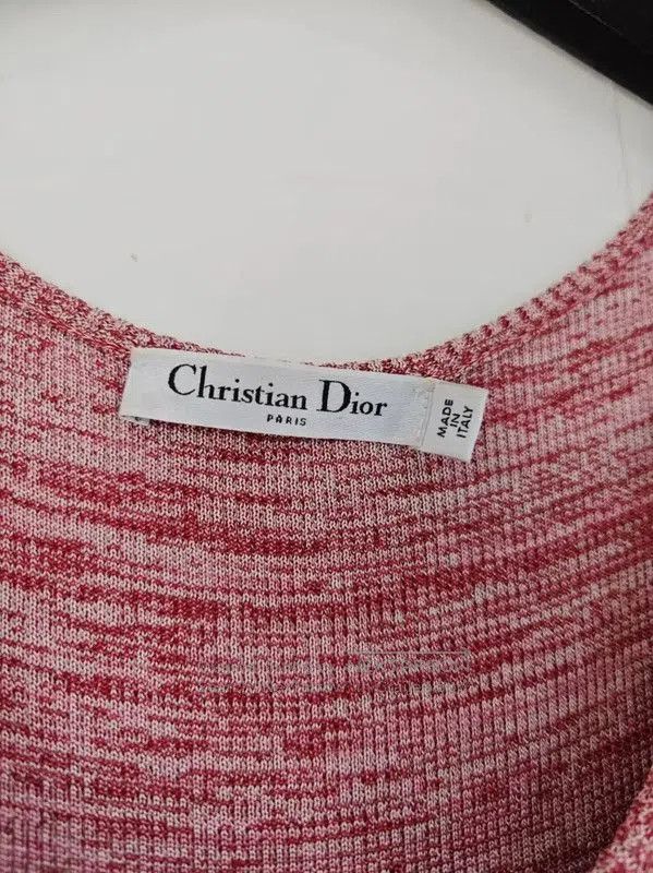 Dior Dior Red Bodycon Midi Dress for Women . Size XS / US 0-2 / IT 36-38 - 4 Thumbnail
