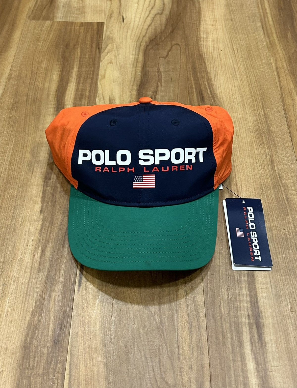 Polo Ralph Lauren NWT Vintage Ralph Lauren Polo Sport SnapBack Hat Size ONE SIZE - 1 Thumbnail