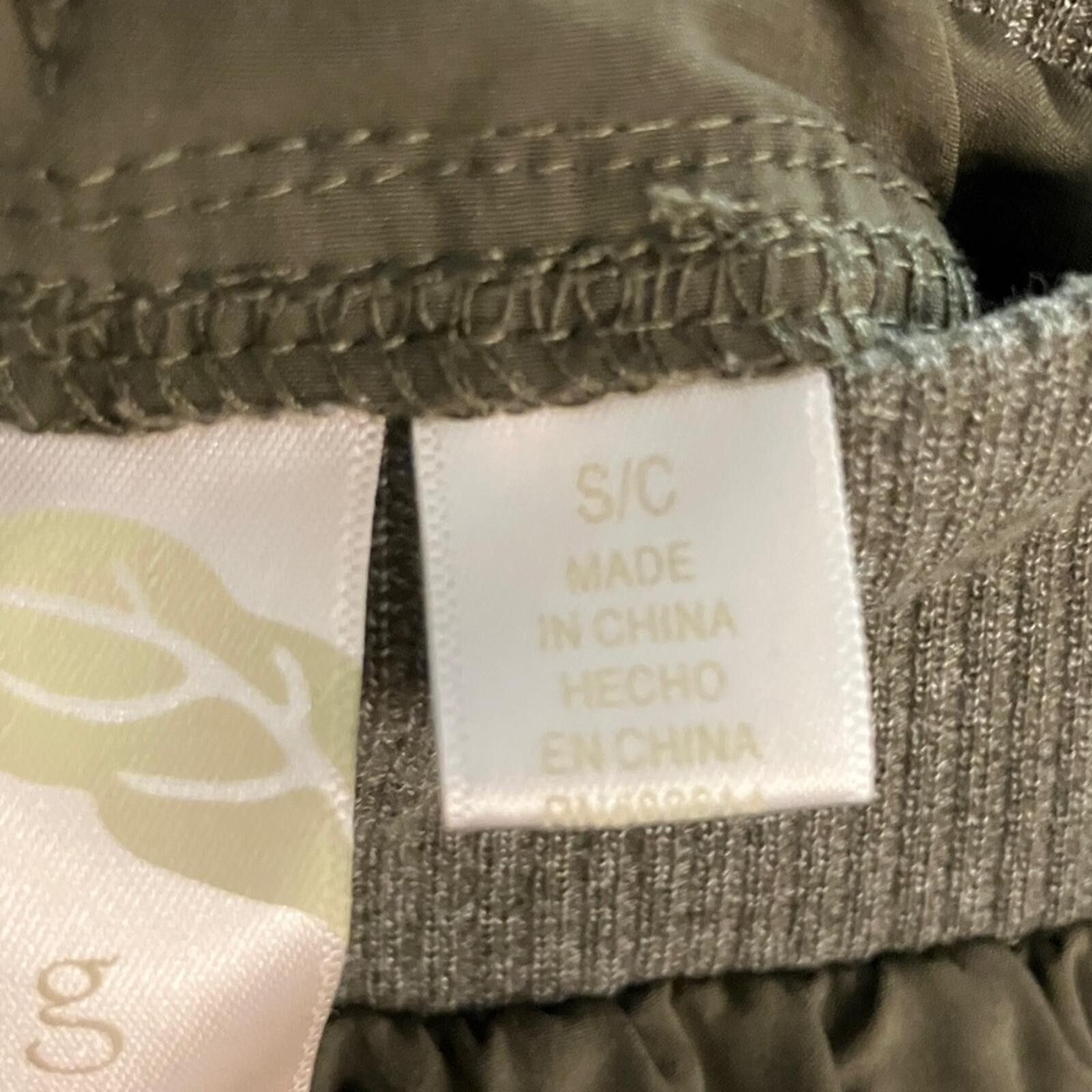 Other GreenTea Women's Olive Capris Size 28" / US 6 / IT 42 - 3 Thumbnail