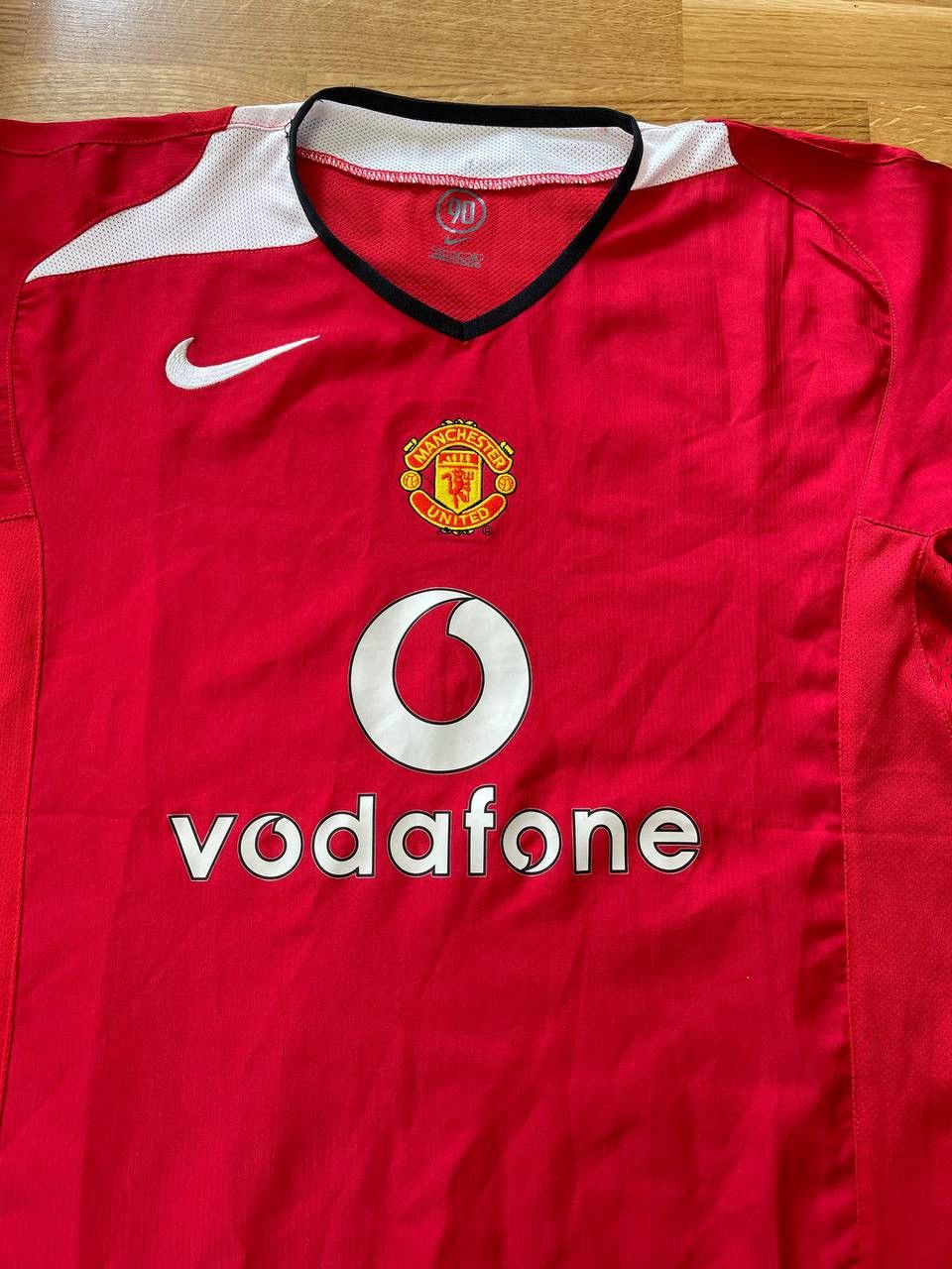 Nike Manchester United Nike 2004-06 Home Football Shirt Mens XL Size US XL / EU 56 / 4 - 2 Thumbnail