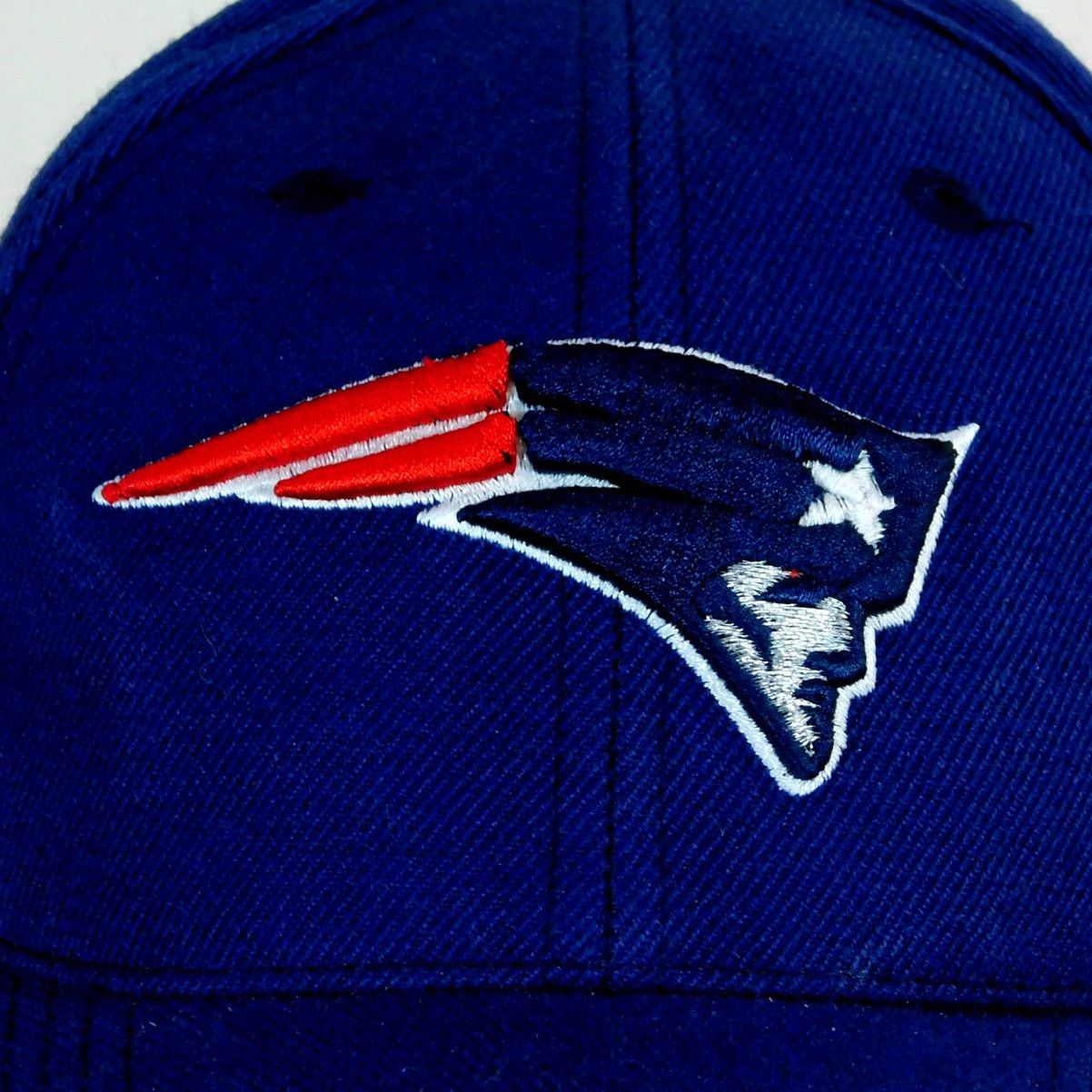 Reebok Y2K New England Patriots Hat Flying Elvis Logo Reebok Blue Size ONE SIZE - 2 Thumbnail