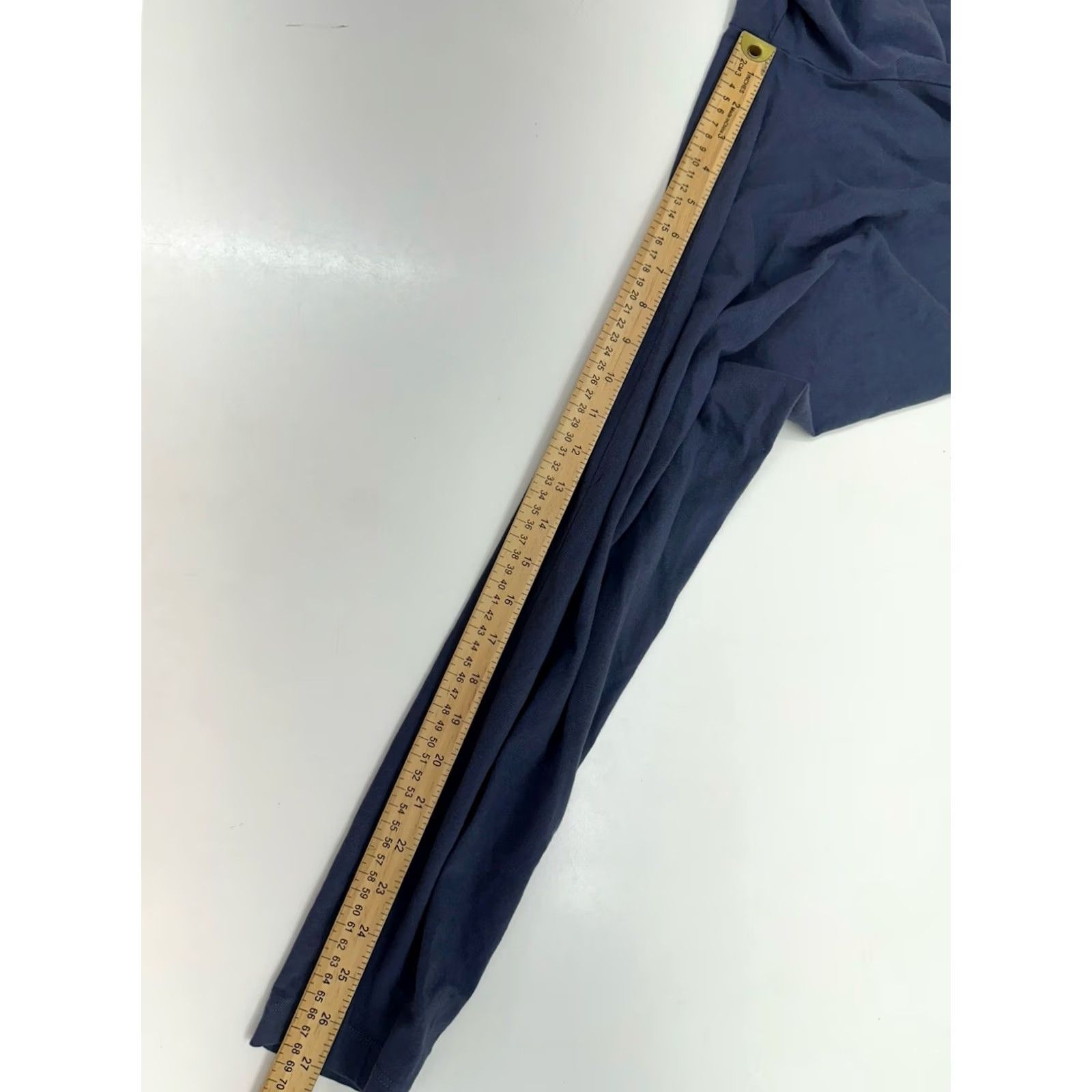 Vintage Unbranded Leggings Blue Pull On Size Unknown Womens Size 32" / US 10 / IT 46 - 7 Thumbnail