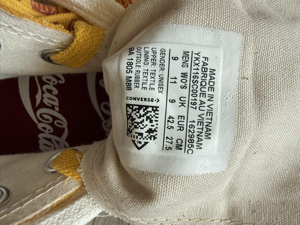 Converse × Kith Kith converse coca cola Size US 9 / EU 42 - 7 Thumbnail
