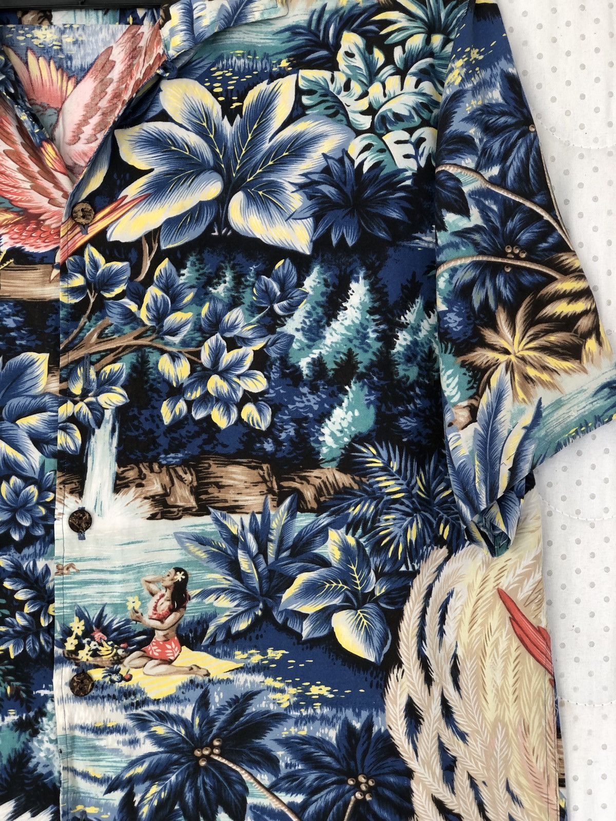 Polo Ralph Lauren Vintage 90s Polo RL Hawaiian Rayon Shirt Size US M / EU 48-50 / 2 - 7 Thumbnail