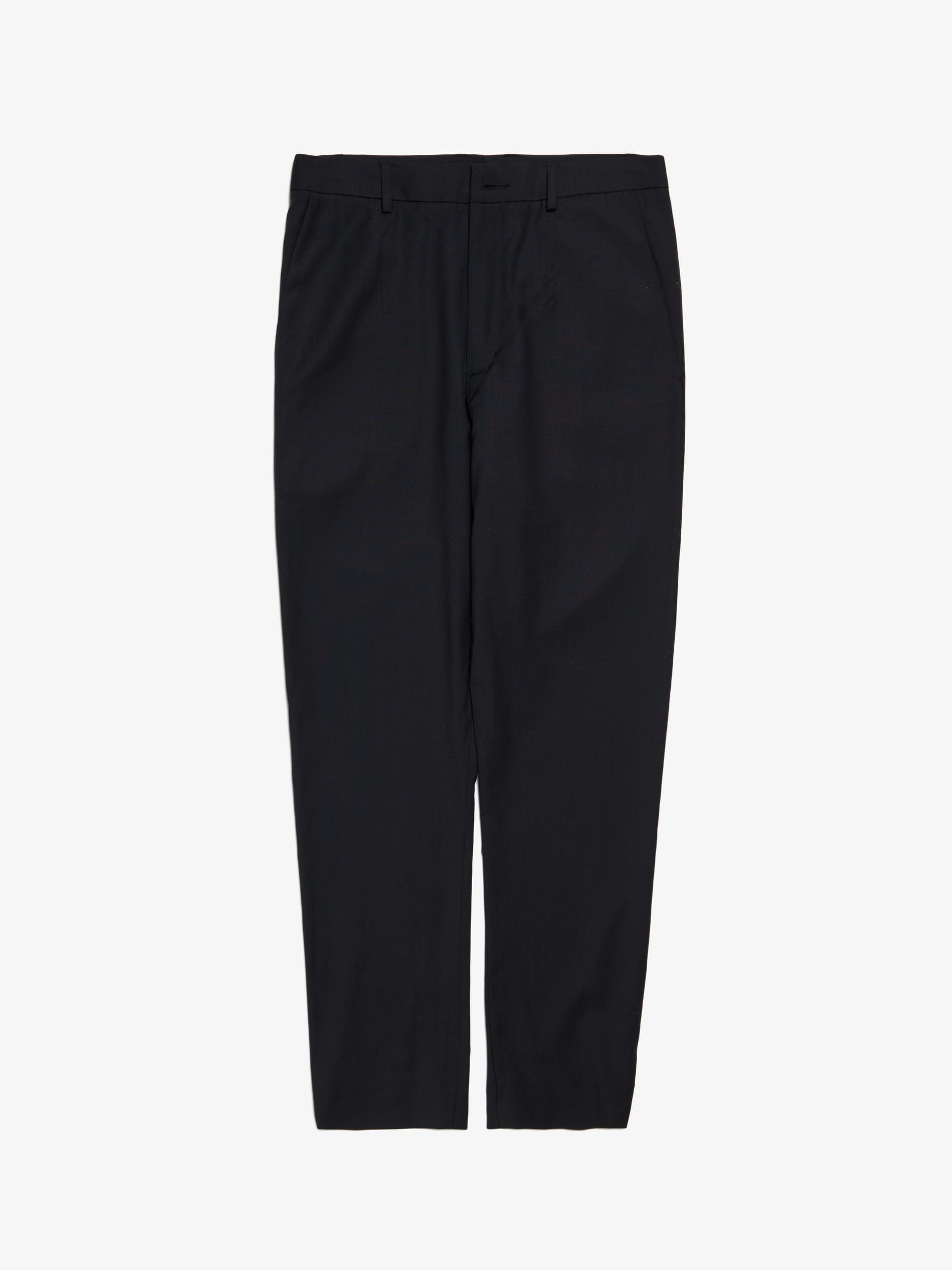 image of Henrik Vibskov Black Wool Pants, Men's (Size 34)