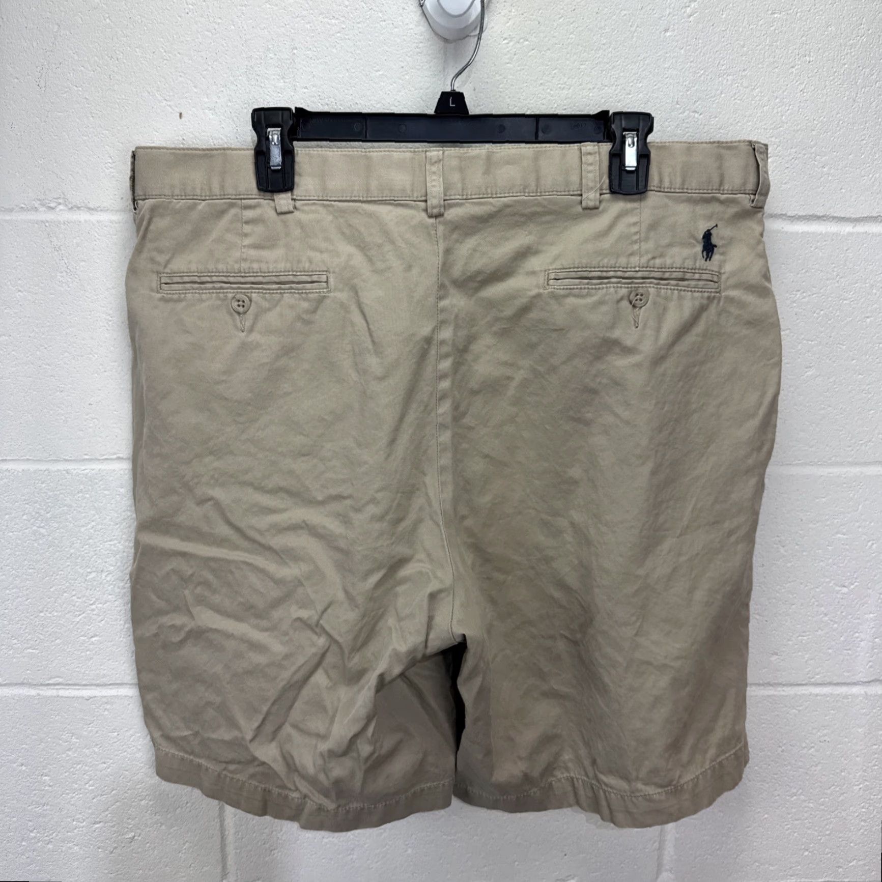 Polo Ralph Lauren VINTAGE Polo Ralph Lauren Shorts Men’s 38 Cotton Pleated Chino Khaki Logo 90s Casual Size US M / EU 48-50 / 2 - 7 Thumbnail