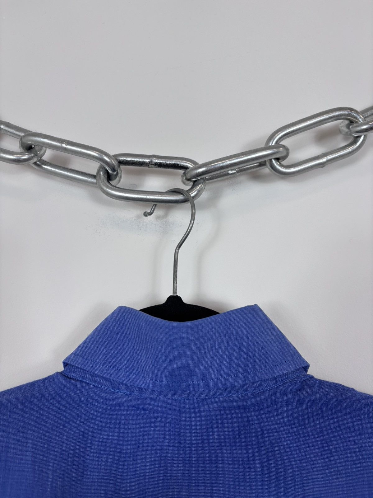 Versace Jeans Couture Vintage Versace Jeans Couture Men’s Blue Long Sleeve Shirt Size US M / EU 48-50 / 2 - 19 Thumbnail